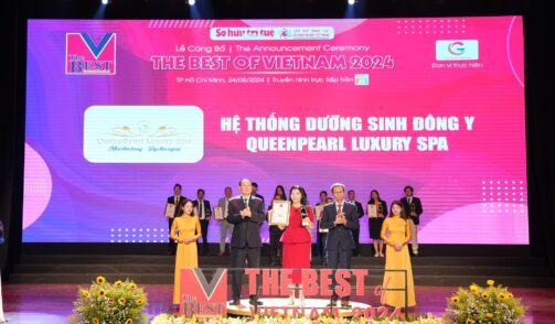 QueenPearl Luxury Spa vinh dự xướng tên trong danh sách "Top 10 Dịch Vụ Hài Lòng Nhất 2024"