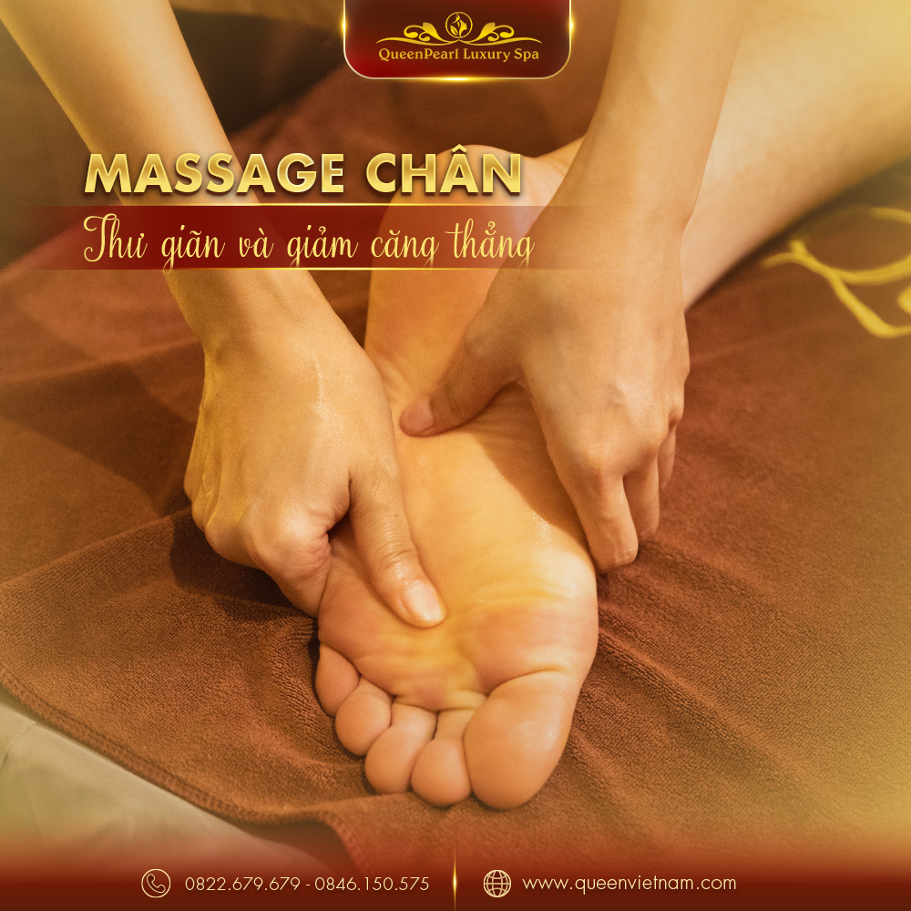 massage chân thư giãn